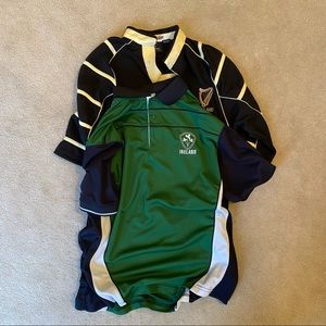 TWO Men’s Irish Rugby Shirts